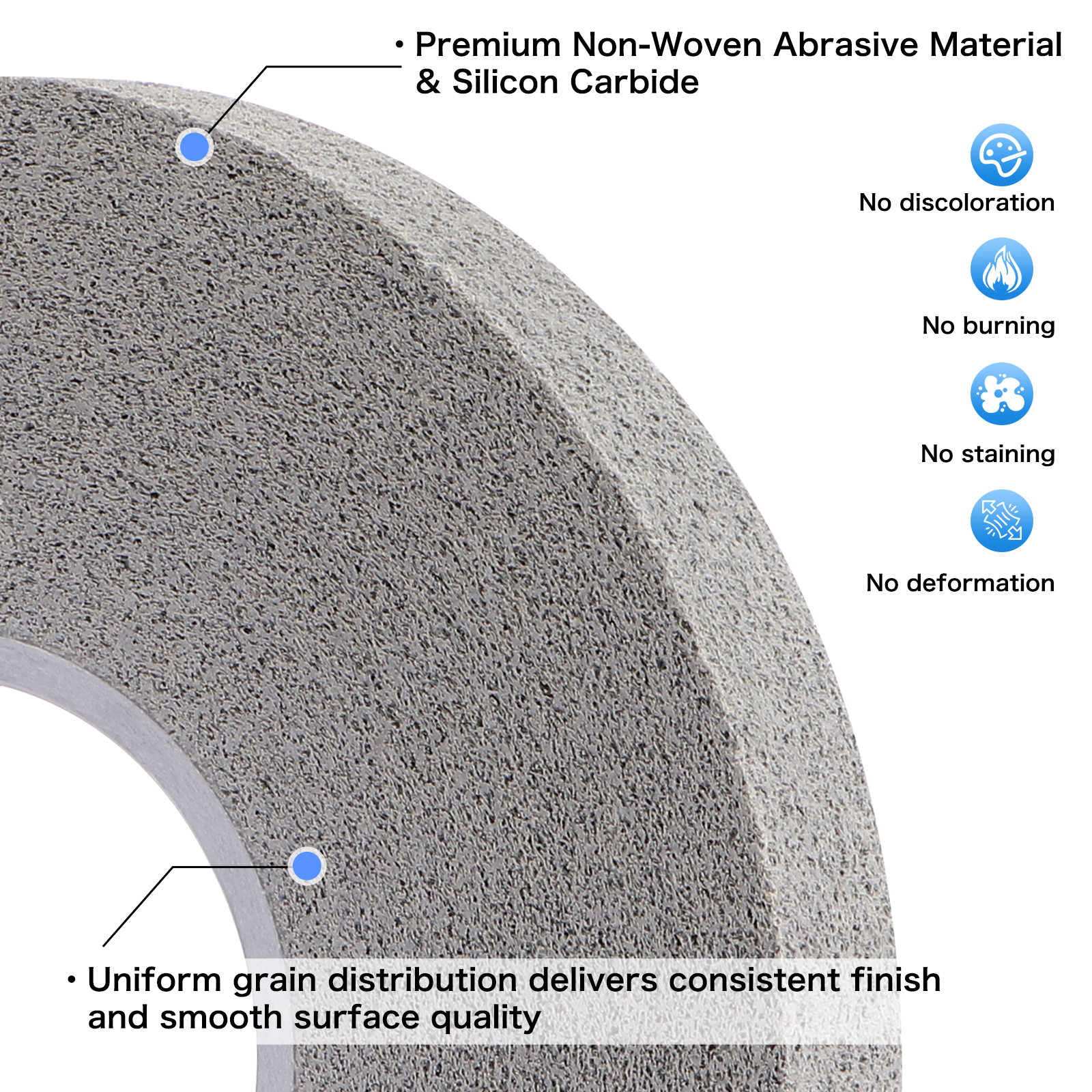 Convolute Wheel Quicky Deburring finishing and polishing All Types of Metals