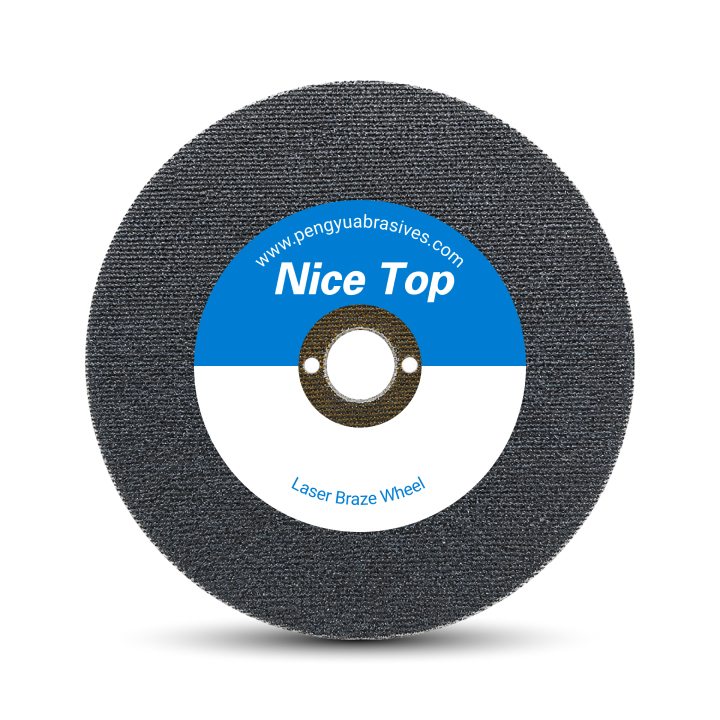 Laser Braze Finishing Wheel for Weld Removal Polishing